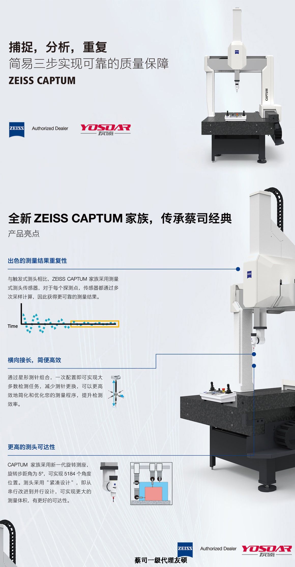 石景山蔡司石景山三坐标CAPTUM